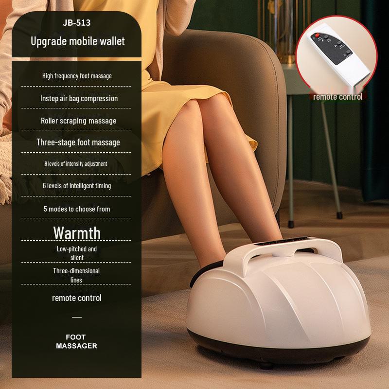 Full Automatic Cross-Border Foot Massager with Negative Ion & Airbag Kneading