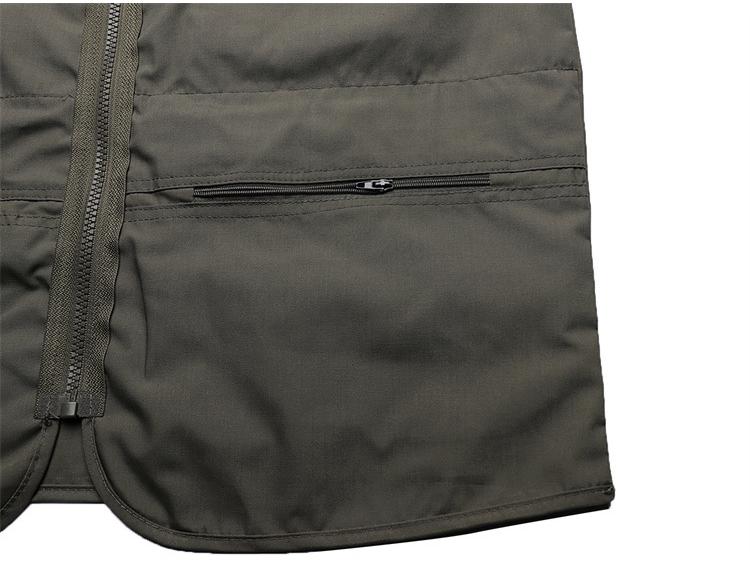 Men's Multi-Pocket Loose Vest for Outdoor Fishing & Photography - Plus Size, Casual Summer 