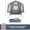 Adventure Parc Pop-Up - DREAMBABY - Tissu avec sac de transport - Housses anti-UV (utilisation extérieur) - Ø 1,3 m - H1 m