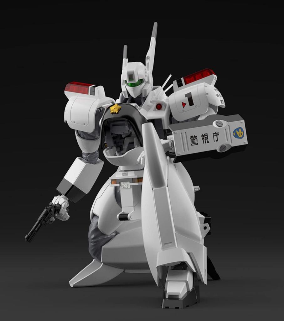 AOSHIMA Mobile Police Patlabor AV-98 Ingram Unit 1, Approximately 190mm Tall, 1/43 Scale, Pre-Colored Plastic Model, MP-01