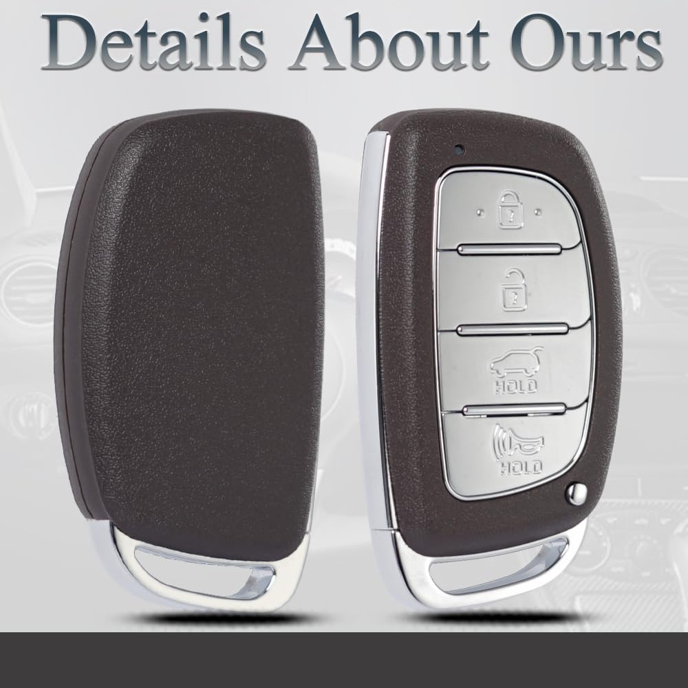 Smart Key Fob Keyless Entry Fits for Hyundai Tucson 2018    Remote Control Key Replacement 4 Button FCC ID: TQ8-FOB-4F11 PN:95440-D3510