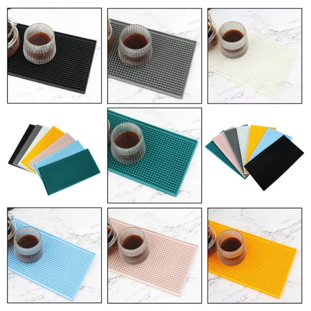 Base Antiscivolo Tappetino in Silicone per Bar Tappetino in Silicone per Macchie di Caffè Elegante Tappetino in Silicone per Bancone Per Bar