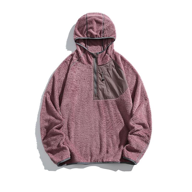 Lightweight Outdoor Autumn Fleece Patchwork Insulation Bag