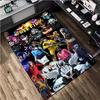 1Pc Free Fire Print Rug - Computer Chair Area Rug Home Decoration Carpet For Living Room Bedroom Flooring Mat
