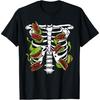 Venus Flytrap Carnivorous Plant Skeleton Ribs T-Shirt