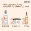 Streax Professional Vitariche Care Repair Max Shampoo 300ml For Dry Damaged Hair Unisex Hair Strengthening