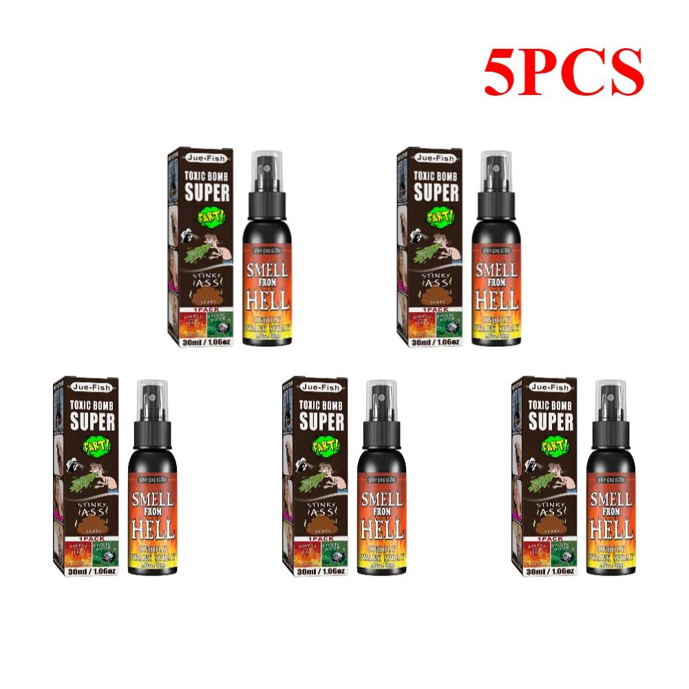 30ML Liquid Fart Spray Can Stink Bomb Ass-Smelly Stinky Gas Crap Gag Prank Non Toxic Smells Novelties Toy Joke Party Supplies