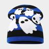 Autumn and Winter New Halloween Pumpkin Skull Jacquard Knitted Hat Festive Personality Funny Warm Wool Hat