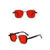 Unisex Retro Quadratische Sonnenbrille Steampunk Hip Hop Für Erwachsene Stylisch In Verschiedenen Farben