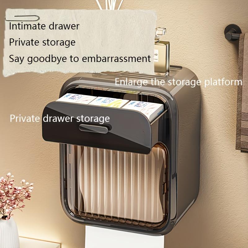 Tuvalet Kağıdı Kutusu Tuvalet Kağıdı Rulosu Saklama Rafı Banyo Rulo Peçete Tutucu Duvara Monte Peçete Kutuları Banyo Aksesuarları