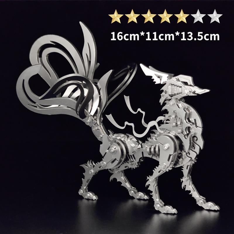 3D Metal Scorpion Jigsaw Puzzle - Mechanical Assembly Toy for Kids