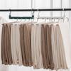 Multi Layer Clothes Rack Organizer Durable Clothes Drying Rack Trouser Hangers  Home Use