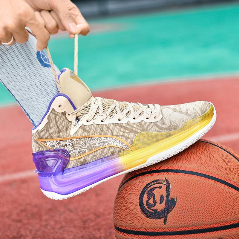 Pánské basketbalové boty Prodyšné odpružení Protiskluzové Odolné Běžecké boty Gymnastický trénink Atletické basketbalové tenisky pro ženy