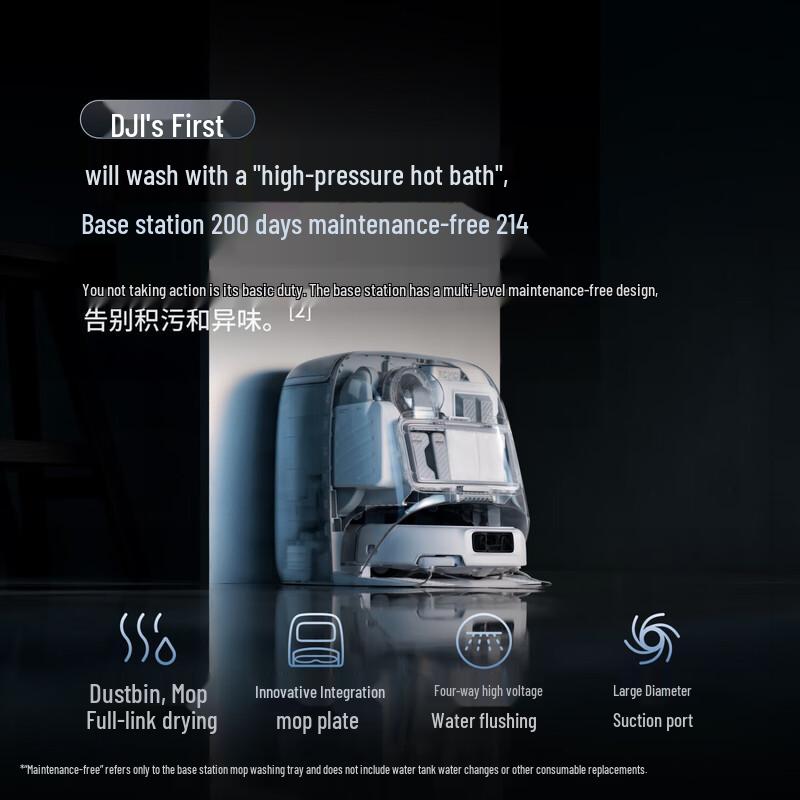 DJI ROMO P Flagship Robot Vacuum and Mop