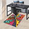 1PC Pattern Design Extra Large Non Slip Floor Carpet, Office, Family, Bedroom, Studio Large Area Rug Indoor Rugs, Vibrant Colors