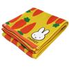 Marushin Face Miffy and 34 X 80 5805016100 Towel, Miffy, Carrot, Approx. Cm,