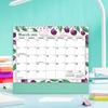 Yousheng 2026-2027 Floral Desk Calendar Spiral Bound January To June 18 Months Monthly Schedule Planner Home Office Cactus Standing Flip Calendar