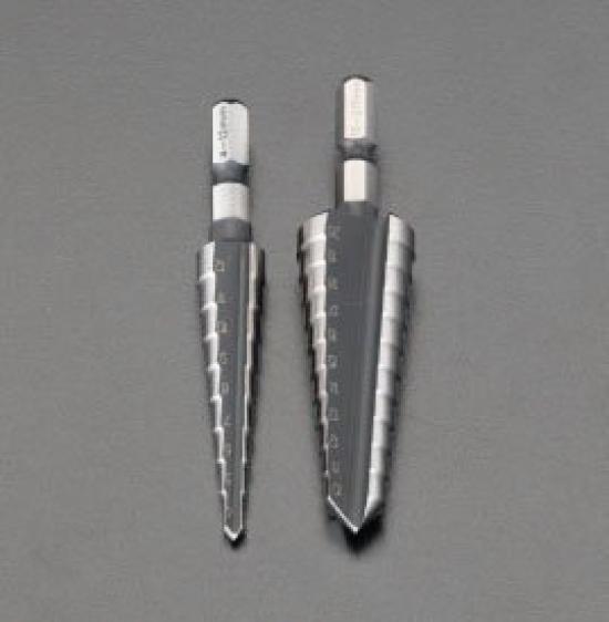 

Esco step drill hexagonal 10-20mm (1/4 shaft/HSS) EA825GB-2