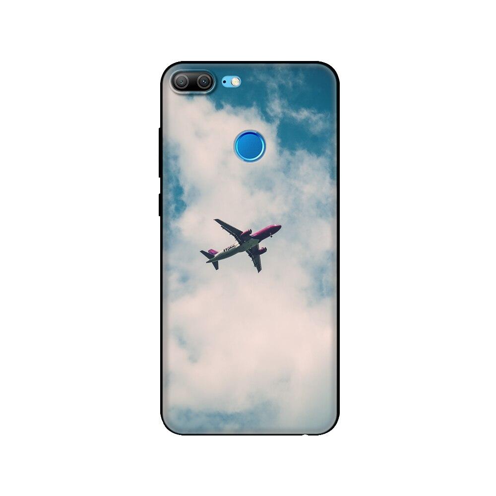 

Чехол для Honor 9 lite, мягкий силиконовый чехол из ТПУ для задней панели телефона Huawei Honor 9 lite, защитный чехол, черный чехол из ТПУ Honor 9 lite