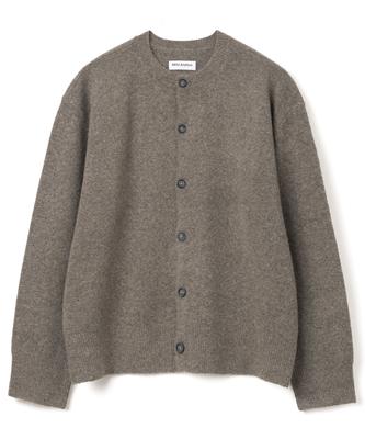 Millo Archive Crop Move Cardigan [Melange Brown]