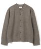 Millo Archive Crop Move Cardigan [Melange Brown]