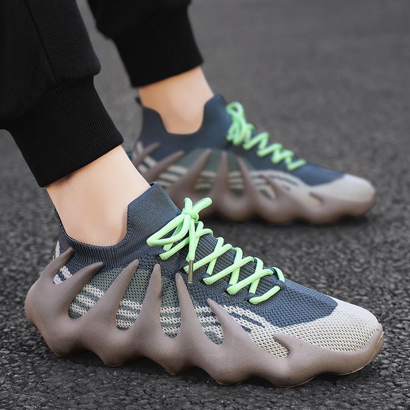 Putian Feizhi Coconut Shoes Men's 2025 / Dad Socks Boots Octopus Volcano Elastic Sports