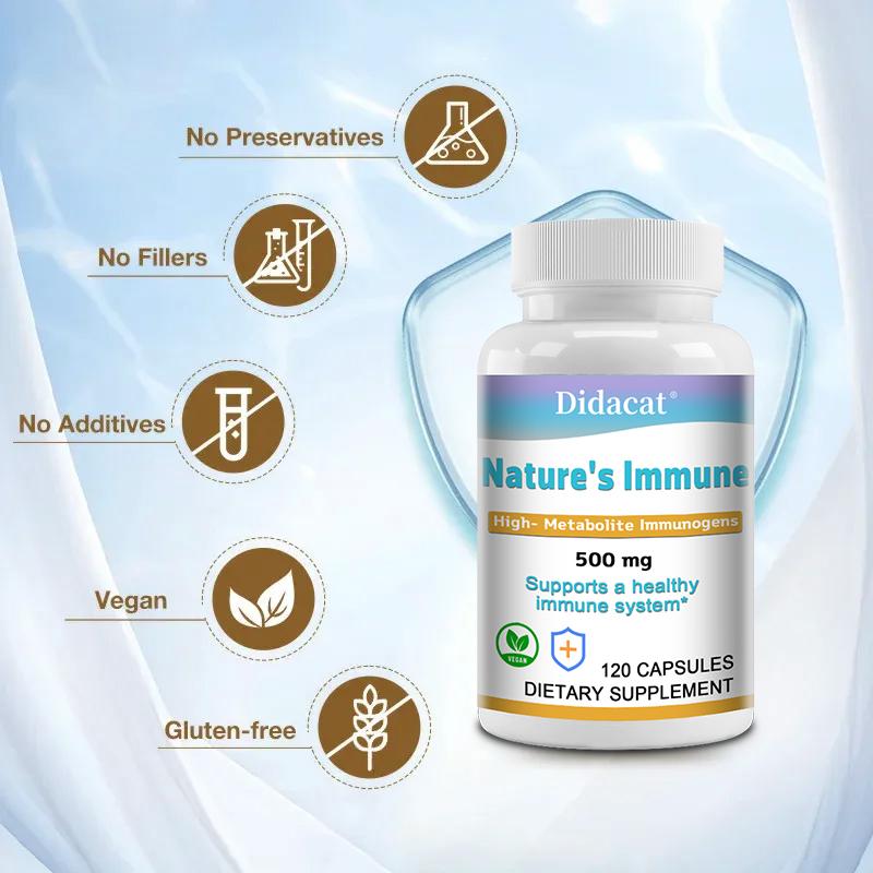 Dried Yeast Fermentation 500 Mg Dietary Supplement, 120 Capsules Per Bottle
