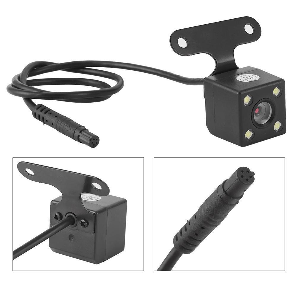 Car Rear View Camera 5Pin Video Port With 4 LED Night-Vision For Dash Cam