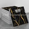 Self-Adhesive Pink Marble Wallpaper: Waterproof, Heat-Resistant Wall Sticker with Aluminum Plastic Panel