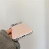 Korean-Style Pink Polka Dot iPhone Case: Drop-Proof, 16Pro Magnetic, 15PM Bear Stand, 14/13 Frosted