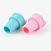 4Pcs Reusable Ice Cream Cone Scoop Holder (2× Pink + 2× Blue) For Birthday Party