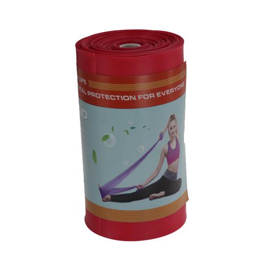 1 Roll 1.8m Yoga Tension Belt Flexible High Elasticity Cuttable  Body-shaping Women Yoga Exercise Workout Straps Fitness Use