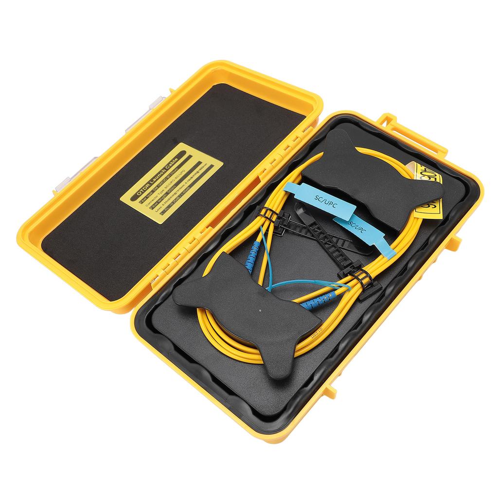 OTDR Launch Cable Box Extension Cord SC UPCSC UPC 500m Fiber Optic Test Tool OTDR Dead Zone Eliminator