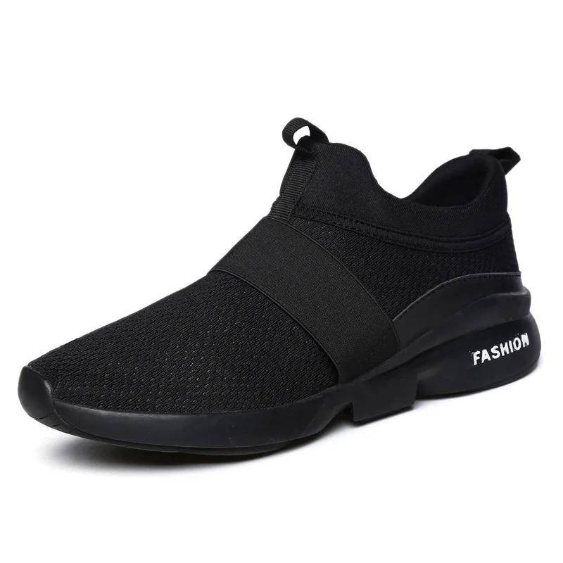 

Spring Slip-On Mesh Sneakers Men Shoes Breathable Comfortable Fashion Casual Running Footwear Men Sneakers Plus Size 48 48