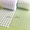 1008pcs (504 Pairs) Transparent Round Circle Sticky Sticker Dots for Arts and Crafts School Classroom Home and Office Use, DIY Tools, Party Gifts