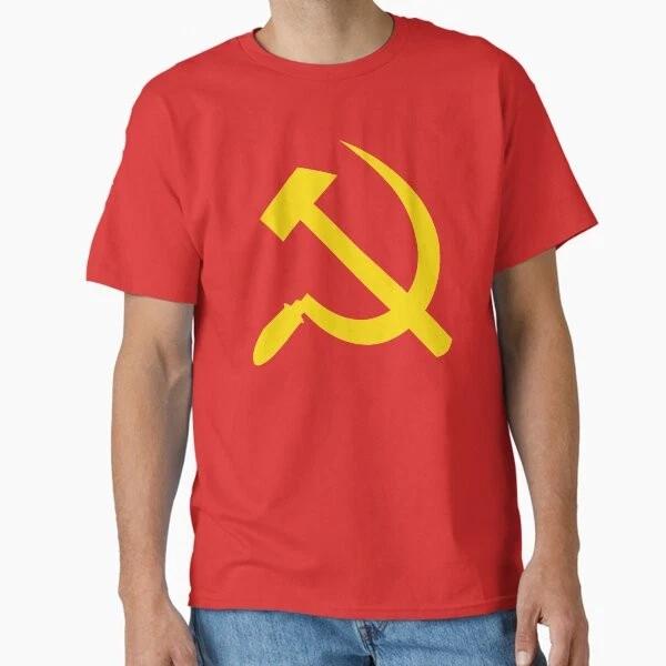 Communism Soviet Union Hammer Sickle Star Cl Made In Usaaus Tshirt S2xl S