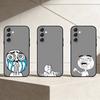 R-Runaway Expression Phone Case For Samsung Galaxy A91,80,73,72 ,71,53,52,32 ,31,22,21s,20,Soft Black Case