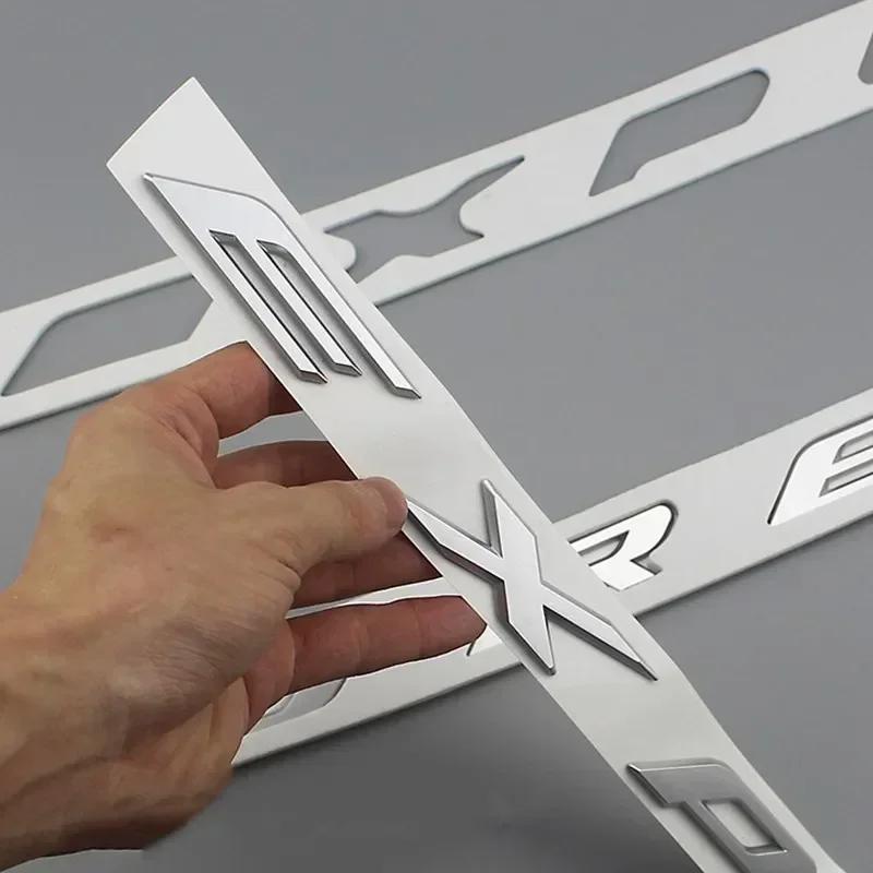 כרום שחור 3D ABS אותיות EXPLORER מכונית מכסה מנוע קדמי תג סמל CFGJX5 מדבקה אביזרי עיצוב רכב