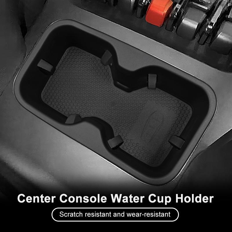 Car Cup Holder for BYD Shark Center TPE Cup Holder Shock Absorbing Sleeve Limiter Drink Holder Interior Accessories
