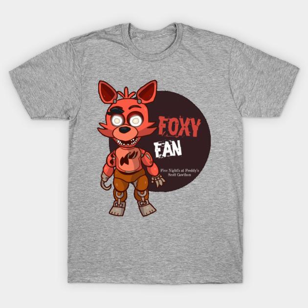 

Unisex Fashion TShirt Five Nights At Freddys Foxy Fan Print TShirt Plus Size S-5XL T-Shirt 100%Cotton Tops O Neck Short Sleeve Tees 3XL сірий колір