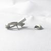 Set of 10 Awareness Pin Yellow Ribbon Shaped Brooches Colorful Lapel Pin Jewelry Stylish Enamel Breastpins for Women