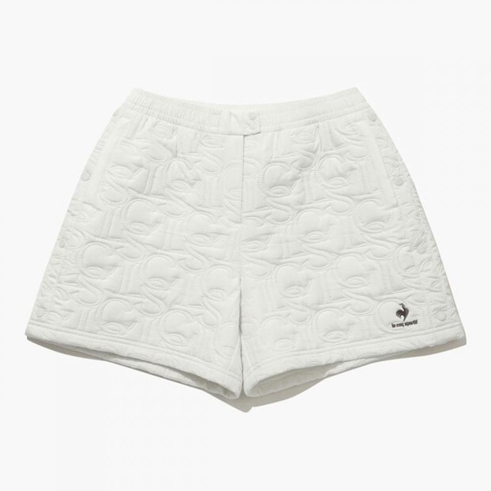 Le Coq Sportif Quilted Jacquard Shorts Ivy Qp422thpo6
