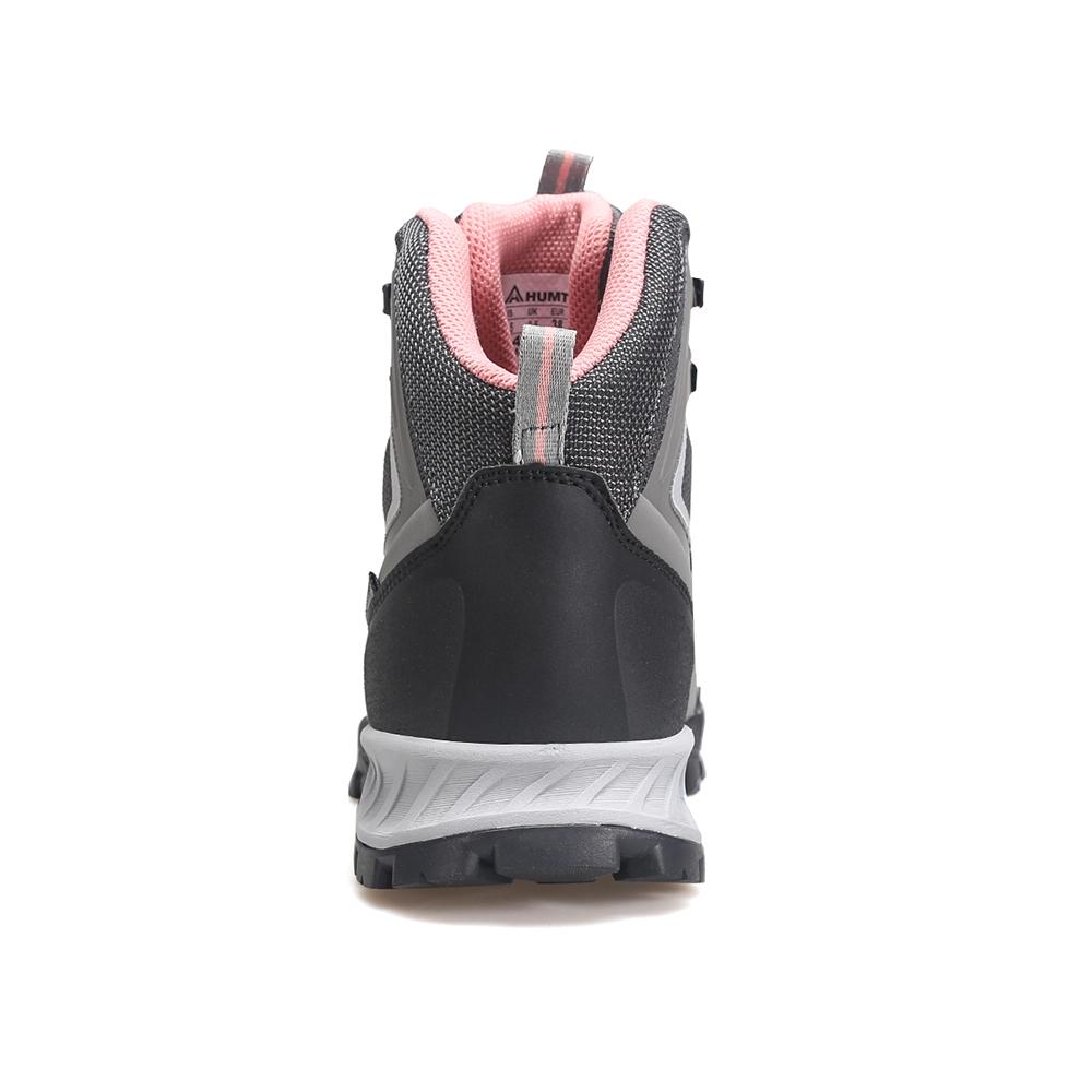 HUMTTO Waterproof Trekking Shoes Womens Wear-Resistant Luxury Designer Hiking Boots for Women Outdoor Climbing Sneakers Winter Leather Ankle Boots