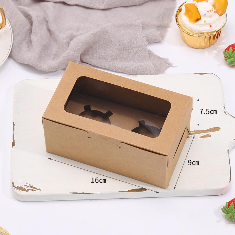 Transparent Cupcake and Pastry Takeaway Box