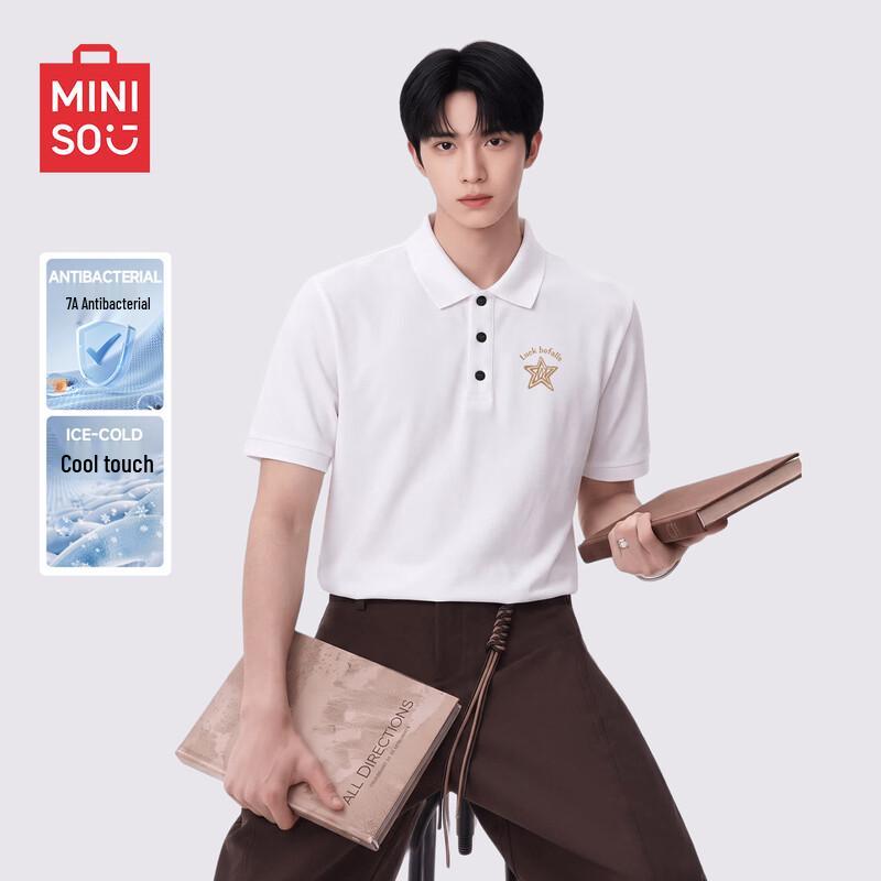 MINISO Men's Quick-Dry Polo Shirt