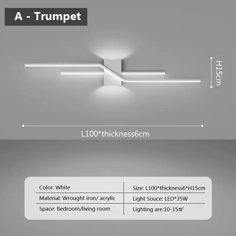 Modern LED Wall Lamps Black White Living Dining Room Bedroom Bedside Porch Hallway Lamps Home Decor Indoor Lighting Wall Sconce