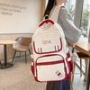 Stylish New College Student Backpack, Simple High-value Backpack, Girls' Large-capacity Junior High School Student Schoolbag