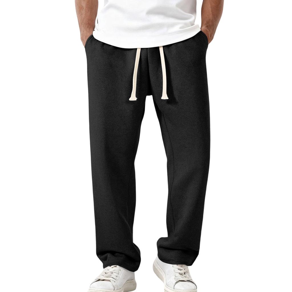 Herren Outdoor Freizeit Sport Locker Gerade Zylinder Hose