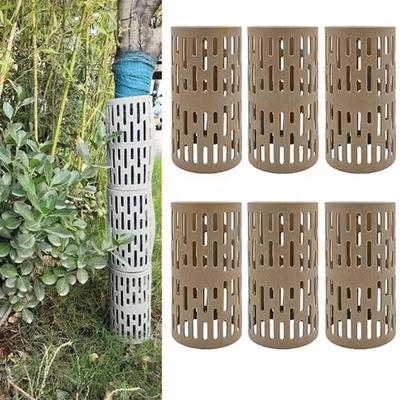 6/10 Paket Ağaç Koruyucular Esnek Genişletilebilir Ağaç Koruyucu Plastik Ağaç Gövdesi Koruyucu Kilitlemeli Bitki Koruyucular Budayıcılar