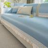 Ice Silk Sofa Cushion Summer Mat Seat Cushion Non-Slip  New Cover Cloth Mat Summer Sofa Cushion